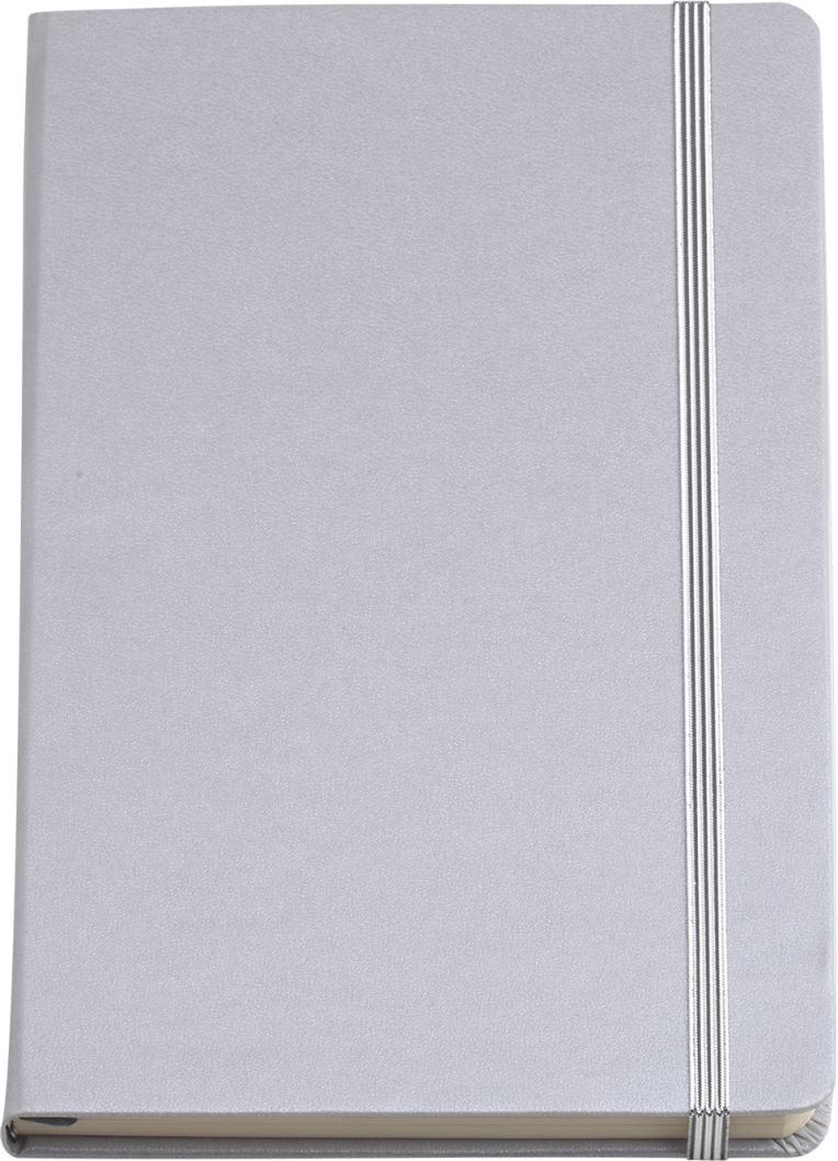 Blocco appunti 9x14 cm. a righe con elastico in pu gommato 80 pg Mad  Promotion